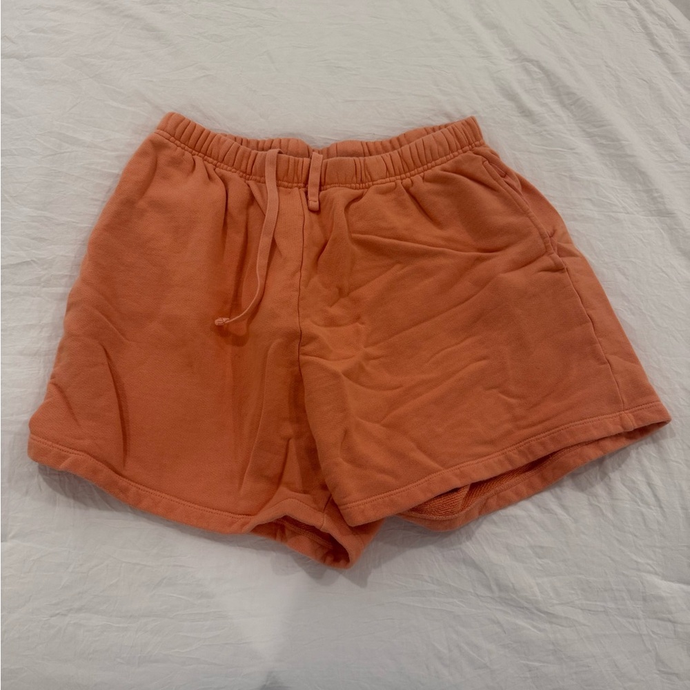 Daily Drills Women's Athletic Shorts in Coral Orange